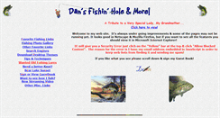 Desktop Screenshot of dansfishinhole.com